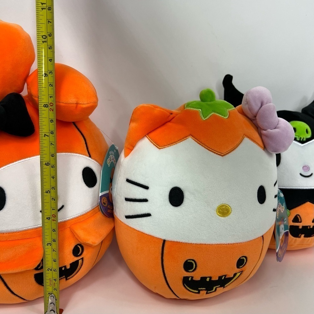 Squishmallows Sanrio Halloween Plush 8” Hello Kitty Kuromi My Melody - Picture 11 of 12